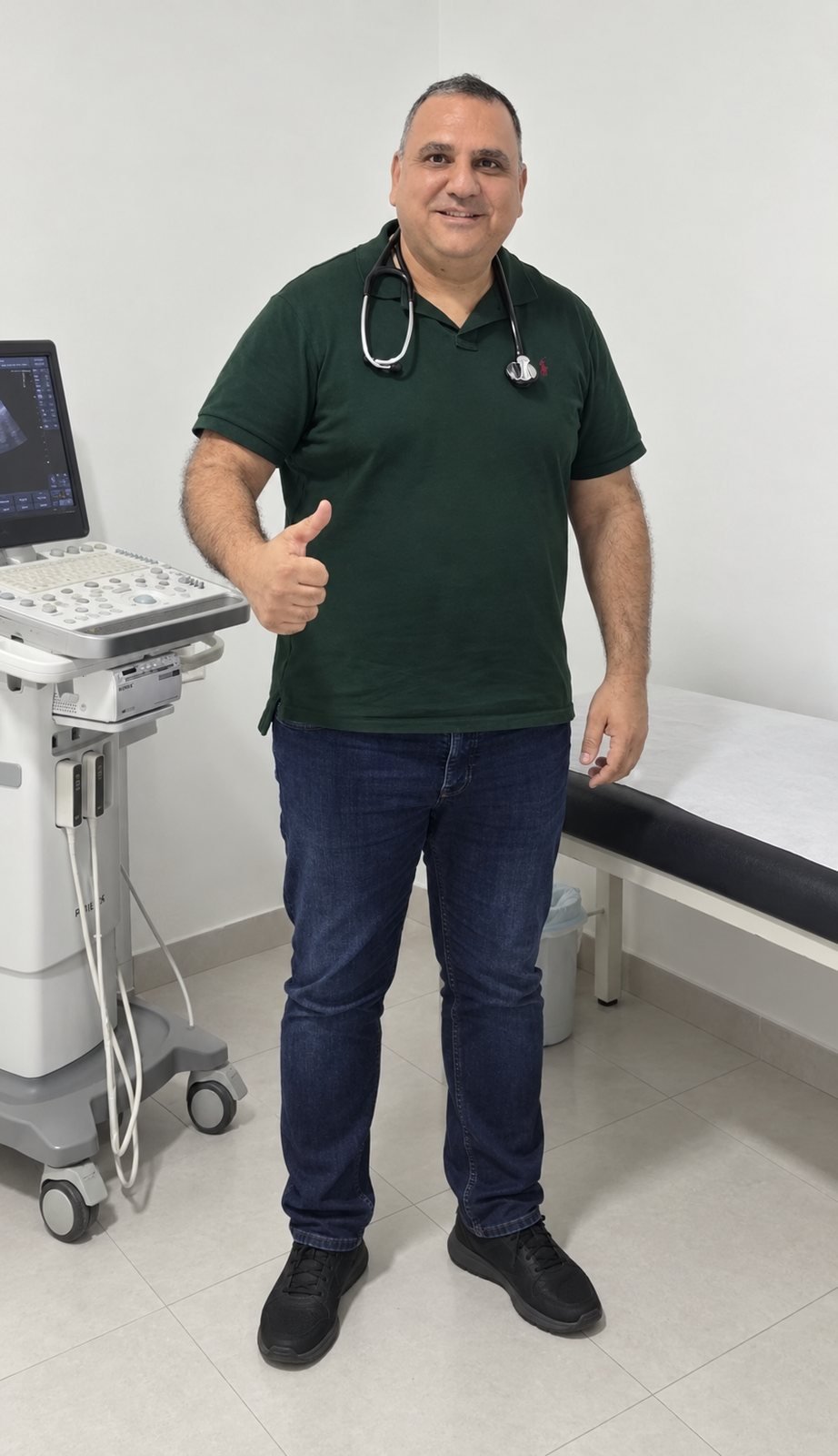 Prof. Dr. Osman Beton in the clinic